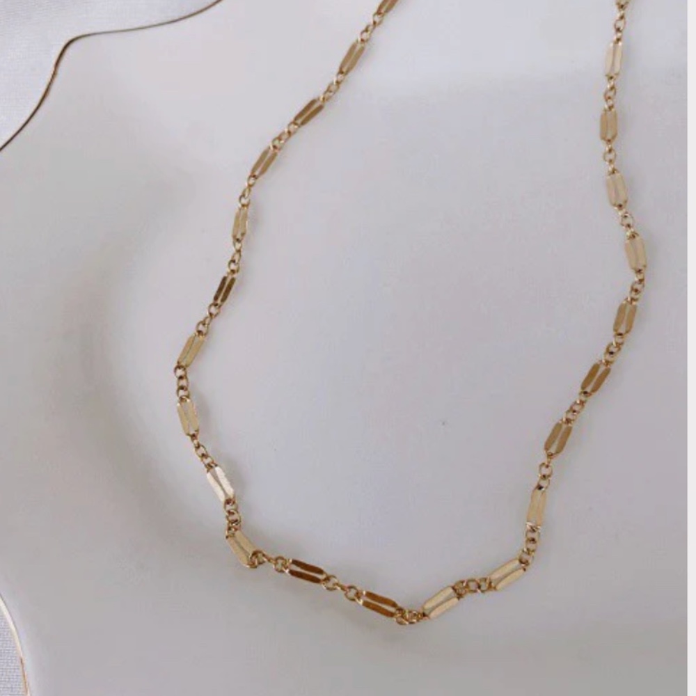 Delicate Gold  (filled) Necklace 18Inch